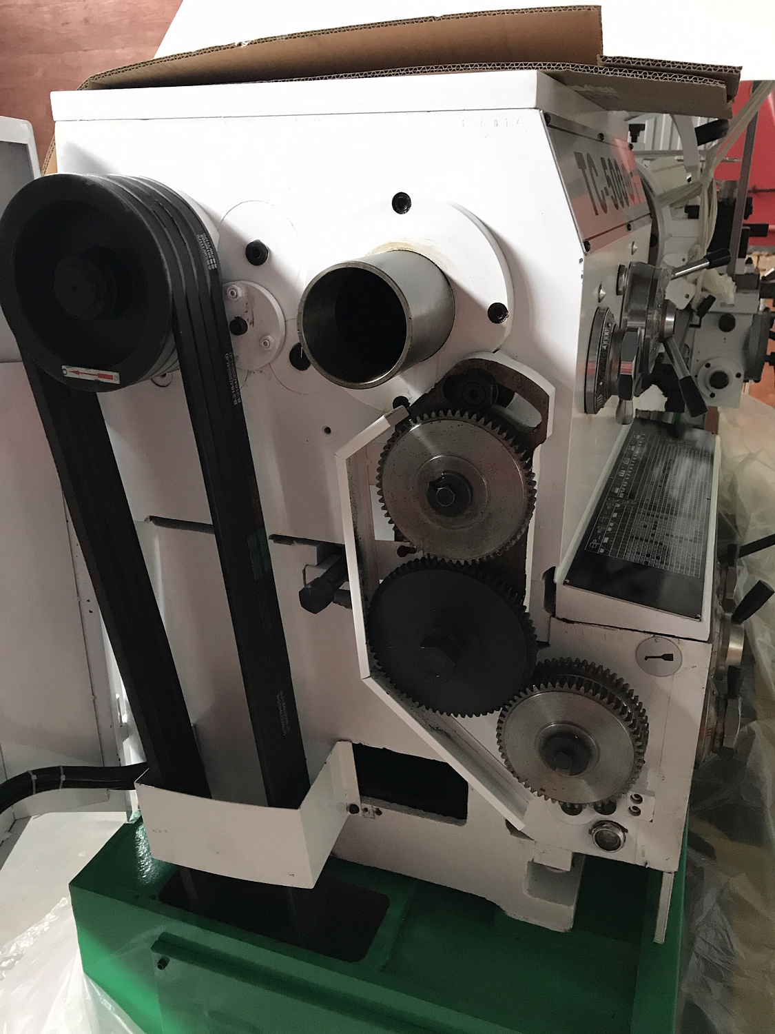 Токарный винторезный станок с УЦИ ТС-500Ф1 исп. №1