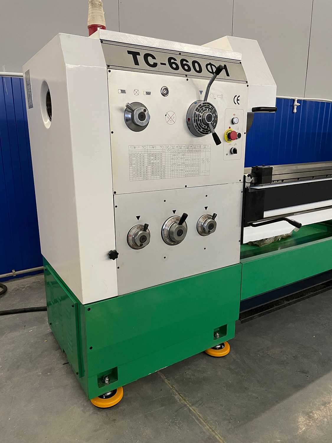 Токарный винторезный станок с УЦИ ТС-660Ф1 исп. №4