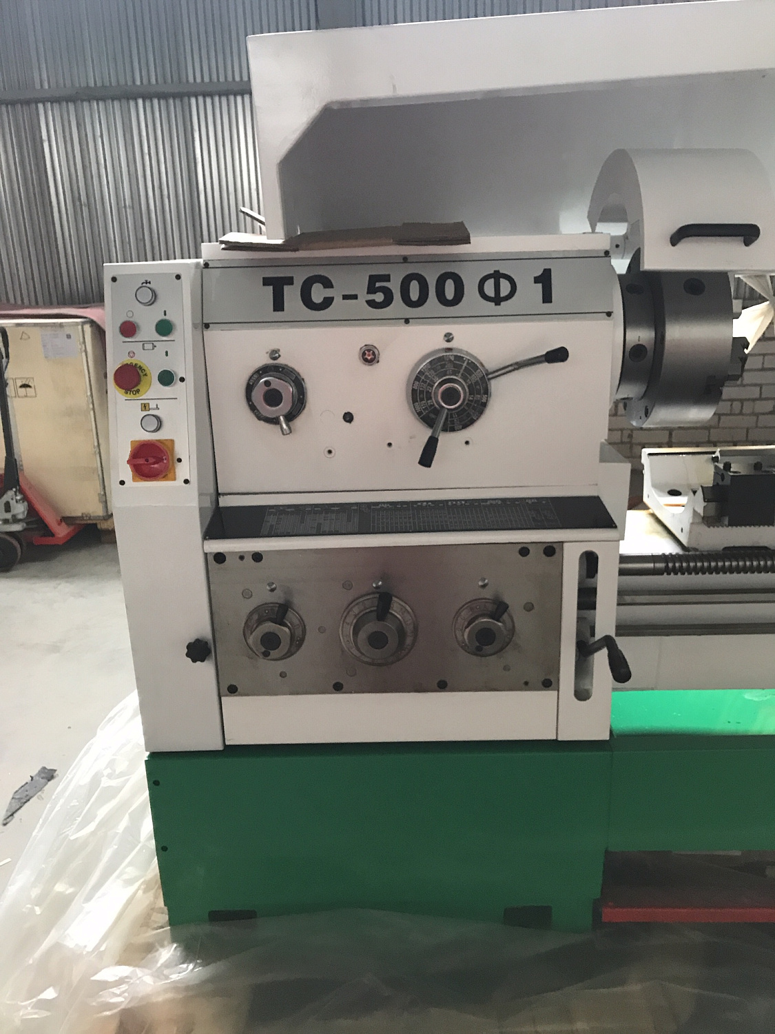 Токарный винторезный станок с УЦИ ТС-500Ф1 исп. №1