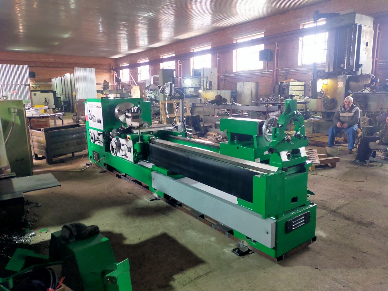 Токарный винторезный станок с УЦИ ТС-630ТФ1 исп. №1