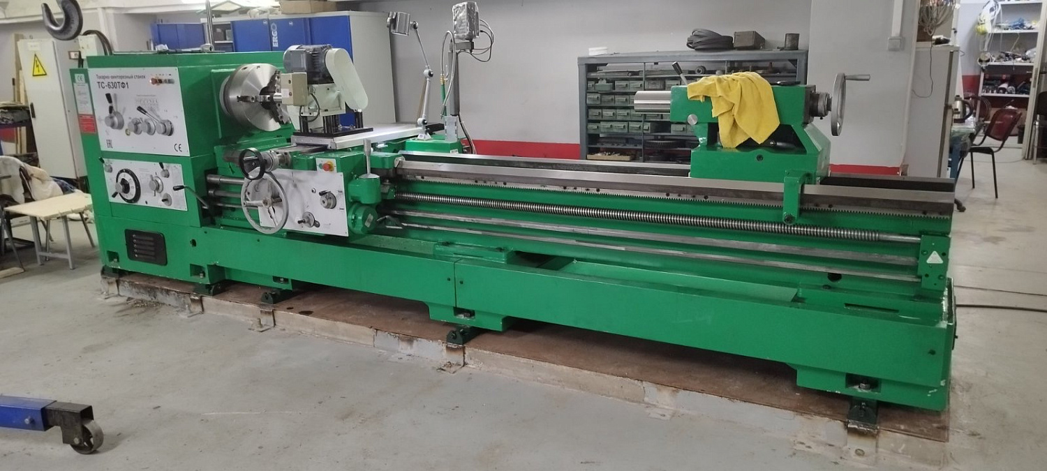 Токарный винторезный станок с УЦИ ТС-630ТФ1 исп. №1